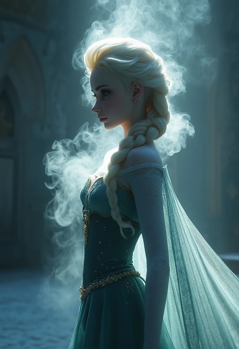 Elsa from Frozen, extreme detailed photorealistic,... - FluxPro.art