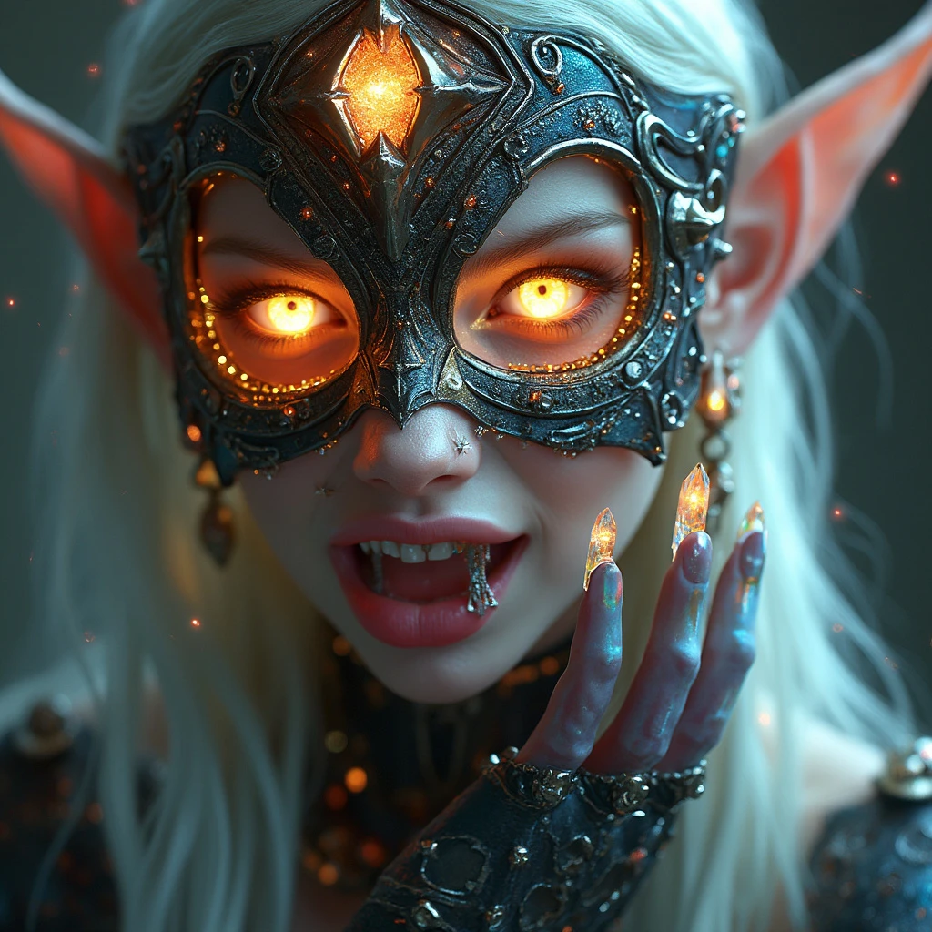 create a hyperrealistic image of A Elf wearing an... - FluxPro.art
